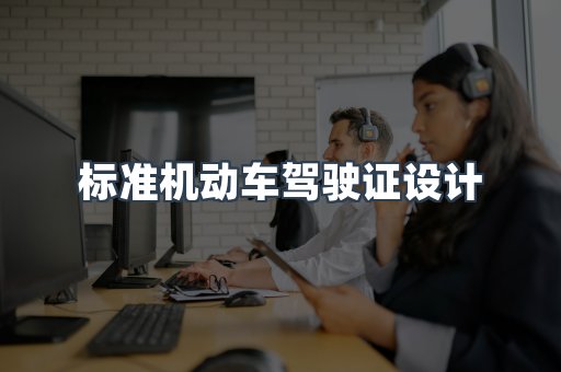 标准机动车驾驶证设计