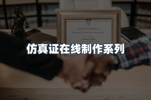 仿真证在线制作